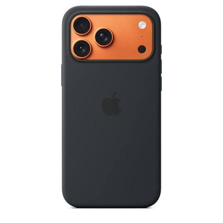 Premium Soft Silicone Case for iPhone 17 Pro Max – Black