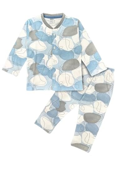 Kids Pure Cotton Full Sleeve Night Suit Set | Unisex Baby Bodysuit Top & Pajama Combo | Soft Casual Wear