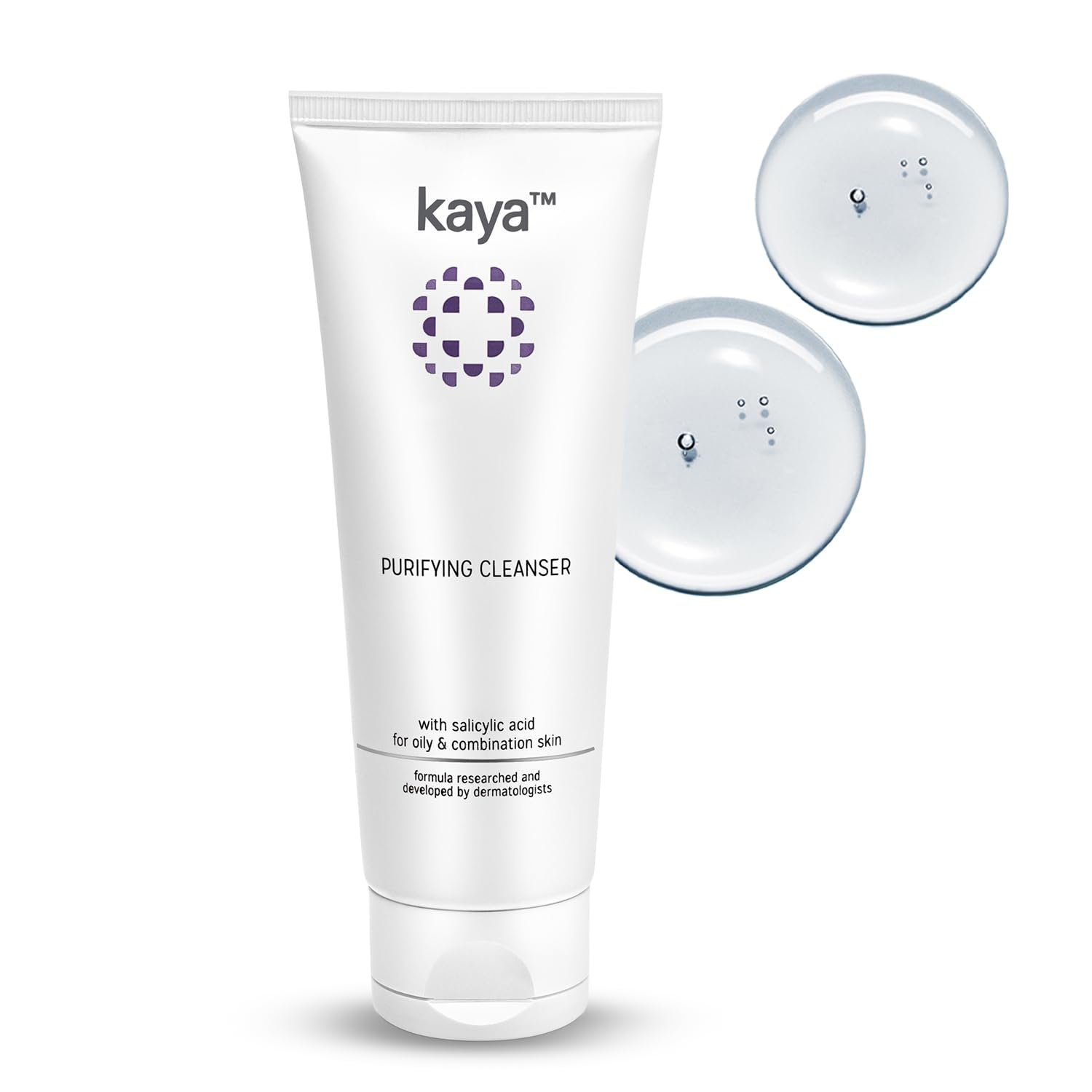 Kaya Acne Care Purifying Face Wash with Salicylic Acid | Helps Fight Pimples & Control Excess Oil | For Oily & Acne-Prone Skin | Men & Women | 100ml - Image 2