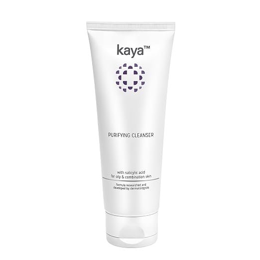 Kaya Acne Care Purifying Face Wash with Salicylic Acid | Helps Fight Pimples & Control Excess Oil | For Oily & Acne-Prone Skin | Men & Women | 100ml