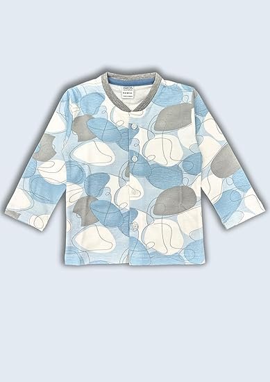 Kids Pure Cotton Full Sleeve Night Suit Set | Unisex Baby Bodysuit Top & Pajama Combo | Soft Casual Wear - Image 2