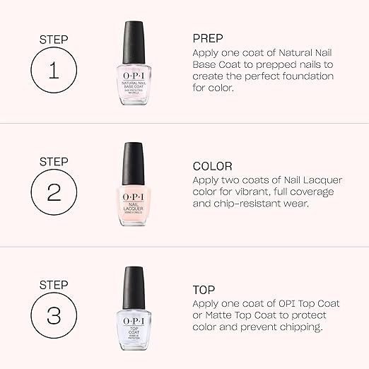 O.P.I Nail Lacquer Long-Lasting Glossy Nail Polish | Fast Drying & Chip Resistant Formula | High-Pigment Salon Finish | Shade: I'm Not Really a Waitress | 15ml - Image 2